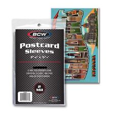 NEW 100 PK BCW Postcard /  Picture Poly Soft Sleeves Holders picture