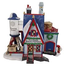 🚨 Department 56 Real Plastic Snow Factory 56403 North Pole Series Village House picture