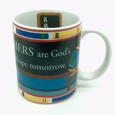 TEACHER Coffee Mug Teachers Are Gods Tools To Shape Tomorrow Christian World ABC picture