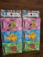 Pokémon Tissue Pocket Monsters Takara Tomy 12 Packs Made in Japan NEW Pokemon picture