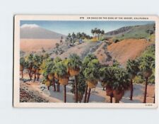 Postcard An Oasis on the Edge of the Desert California USA North America picture