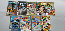 LOT OF 9 - SUPERMAN ADVENTURES REIGN THE GAME ALBUM DC Vintage Comic Books picture