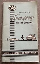 Vintage 1956 American Automobile Association AAA Car Emergency Service Directory picture