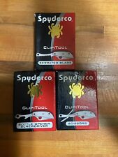 SPYDERCO CLIPITOOL Stainless LOT OF 3 NIB scissors Serrated Bottle Opener picture