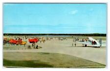 ALPENA, MI ~ Flight Line PHELPS COLLINS AIR NATIONAL GUARD Base 1963 Postcard picture