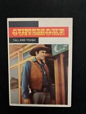 1958 Topps TV Westerns #15 Gunsmoke Tall and Tough Ex picture