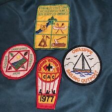 Lot Of 4 Vintage 1970’s BSA Camp Patches Various See All Photos Chicago Area picture