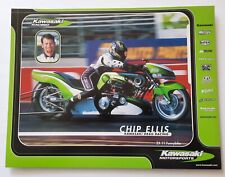Vintage Poster Card 2000 Chip Ellis Muzzy Kawasaki ZX-11 Funnybike AMA Prostar picture