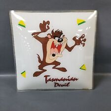 Vintage 1995 Casal Looney Tunes Taz Tasmanian Devil Decorative Light ShadeGlass^ picture