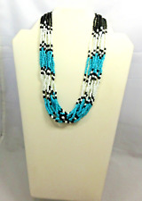 10 Strand Beaded Necklace 18