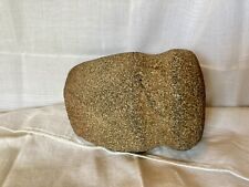 Indian Artifact Axe Head Native American Stone Full Groove picture