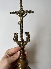 antique standing crucifix picture