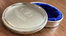 TIFFANY'S CUSTOM ENGRAVED 1992 GROSSE POINTE YACHT CHAMPIONSHIP SAILING RING BOX picture