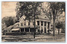 1912 Residence of Mrs. W.E. Wood Greenfield Massachusetts MA Antique Postcard picture