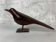 Beautiful vintage hand carved and shore bird picture
