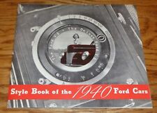1940 Ford Car V-8 & De Luxe V-8 Sales Brochure 40 Coupe Sedan Convertible picture