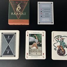 VTG Regent Entertainment Large Deck Playing Cards With Regent Movie Stills NEW picture