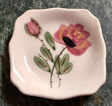 Vintage Blue Ridge Pottery  Ashtray/Butter Pat Flower Design  picture
