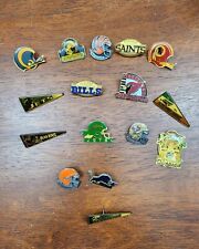 38 pc vintage LAPEL HAT PIN PINBACK BADGE lot Sports -no Backs On Pins picture