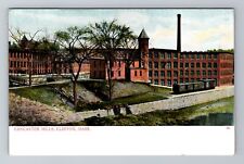 Clinton, MA-Massachusetts, Lancaster Mills, Gingham Fabrics, Vintage Postcard picture