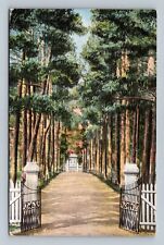 Entrance to the Hermitage, Home of General Andrew Jackson, Tennessee Postcard picture