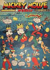Original Micky Mouse Weekly Vol. 2 No. 83 September 4th, 1937 picture