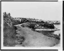 Beyrout,View,Saint George's Hill,cities,buildings,Beirut,Lebanon,F Bonfils,1870 picture