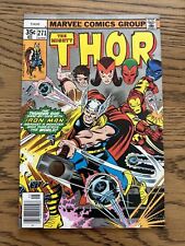 Mighty Thor #271 (Marvel 1978) Like a Diamond in Sky Iron Man Avengers VF- picture