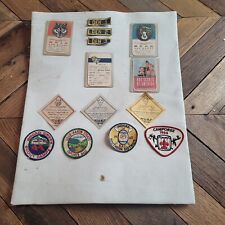BSA Collection 1960'S Lot, BOY SCOUTS OF AMERICA - PATCHES, CERTIFICATES,Awards  picture