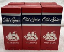Vintage lot of 6 NOS Shulton Inc Old Spice Star Top After Shave 4 1/4 OZ NOS picture