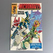 The Micronauts #1 1983 Special Edition Signed by Michael Golden & Joe Rubinstein picture
