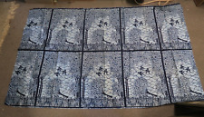 African HITARGET Fabric - Wax Block Print Sparrows Yardage 100% Cotton 48
