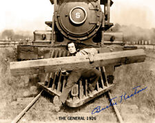 BUSTER KEATON THE GENERAL 1926 Silent Film Classic Photograph Autograph 8x10 RP picture