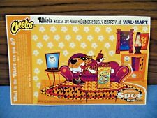 Vtg Chester Cheetah STICKER Sheet Cheetos Whirlz Promotional VERY RARE  picture