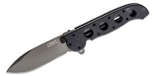 CRKT M21-02G CARSON FLIPPER KNIFE BLACK G10 3.0