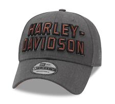 Harley-Davidson Men's Embroidered Graphic 9FORTY Cap, Gray - 99420-20VM picture