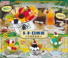 Retro cafe mascot tropical Capsule Toy 5 Types Comp Set Gacha New Japan picture