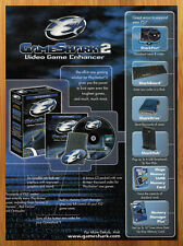 2002 Gameshark 2 PS2 Playstation 2 Vintage Print Ad/Poster Authentic Promo Art picture