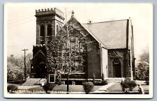 Postcard Indiana IN RPPC First Baptist Church North Vernon Y2 picture