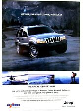 2002 Jeep Grand Cherokee Vintage Nirvana Paradise Milwaukee Original Print Ad  picture