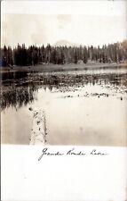 RPPC Postcard Grande Ronde Lake Oregon Wallowa-Whitman National Forest 1910 NS picture
