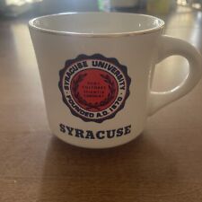 Syracuse University Mug Coffee Cup Vintage NCAA Orange Excellent picture