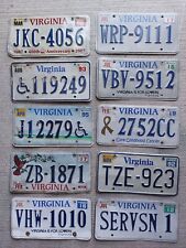 10 Virginia Roadkill License Plates Ranging from Years 1993 - UP picture