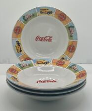 Vintage COCA-COLA 9” Salad Bowls “GOOD OLD DAYS