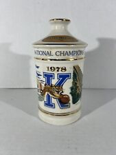 VINTAGE 1978 Whiskey Decanter University Kentucky National Champions picture