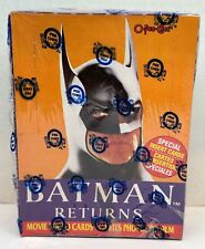 1992 Batman Returns Movie Vintage Trading Card Wax Box 36 Packs O-Pee-Chee picture