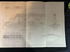 1889 Industrial Illustration/Drawing Oriskany Bridge New York Central Hudson R.R picture