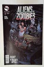 2015 Aliens vs. Zombies #4c Zenescope Variant Cover 1st Print Comic Book picture