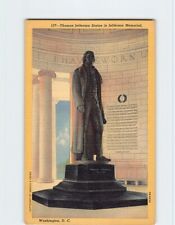 Postcard Thomas Jefferson Statue in Jefferson Memorial, Washington, D. C. picture
