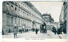 France Paris - Bank Banque de France old postcard picture